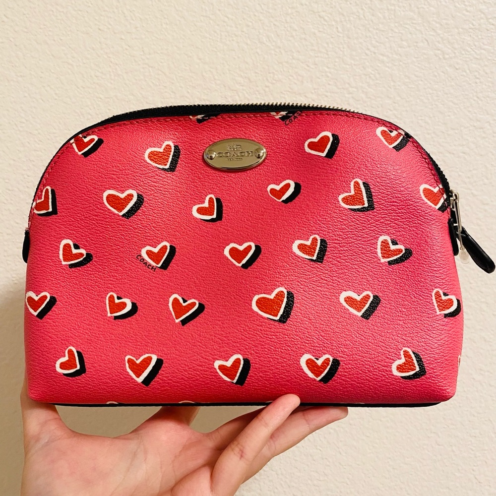 【SOLD】Coach Cosmetic Make-Up Travel Case